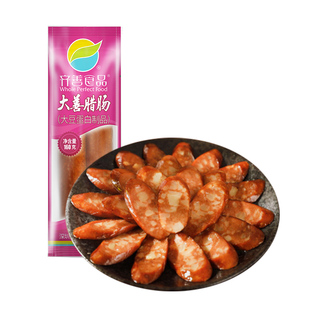齐善素食大善腊肠佛家零食纯素香肠素肠豆制品素肉素菜素斋食品