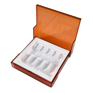 针剂盒避光盒 好盒子耐摔耐打抢救车装药盒 药品急救遮光盒茶黑色