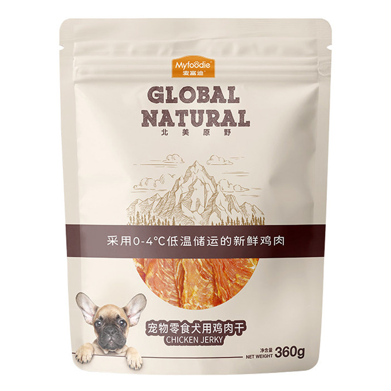麦富迪狗零食鸡胸鸭肉干磨牙训犬