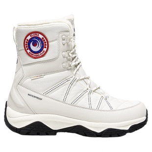 GLUNA哥鲁纳东北户外雪地靴女冬季加绒加厚防水防滑保暖大棉靴男