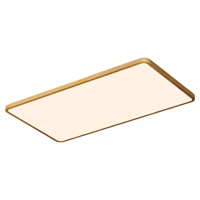 爱多辉日式原木全光谱吸顶灯护瞳