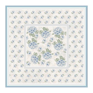 【专柜同款】上海故事2026春夏真丝丝巾桑蚕丝印花大方巾披肩女