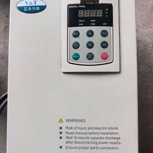 下单前咨询几乎全新蓝海华腾V&T变频器,型号V5-HV-S400F15