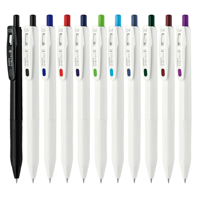 ZEBRA斑马浓墨彩色中性笔