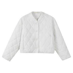 RESIMPLE简单点棉服女短款V领基础款外套冬季辣妹风上衣1174女装