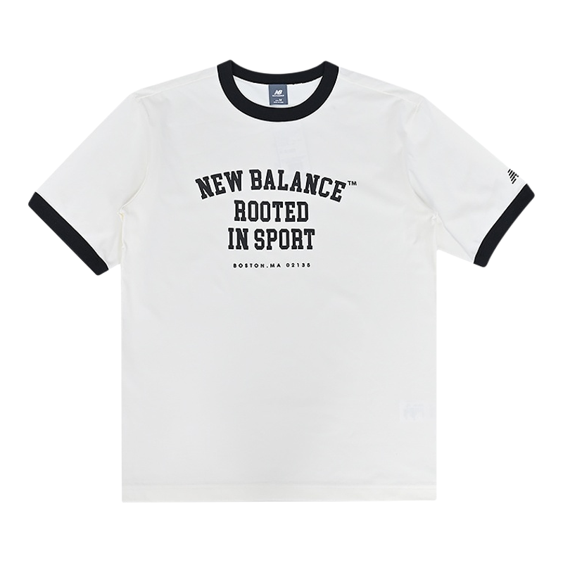 New Balance NB新款男子休闲短袖舒适百搭运动圆领T恤衫MT61I403