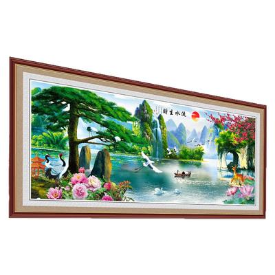 客厅山水可定制装饰画