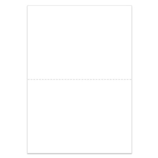 A4三等分凭证纸210*99mm电子回单打印纸500张3等分财务凭证打印