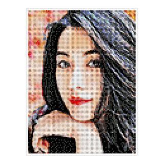 玫瑰钉子画图钉画手工DIY定制照片人像拼图七夕情人节礼物送女友