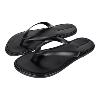 TR软糯羊皮夹脚平底人字拖拖鞋