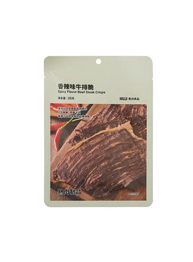 无印良品松露香辣牛排脆解馋零食