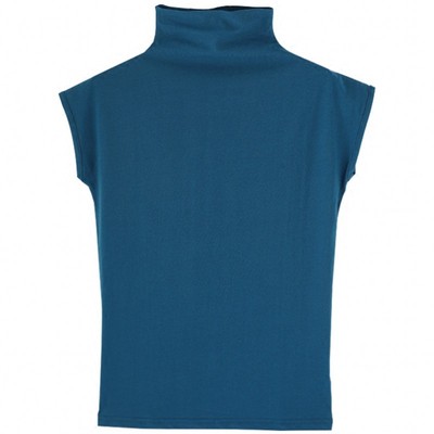 半高领短袖t恤女2026年新款夏装韩版内搭打底衫纯棉宽松气质上衣