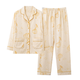 芬腾可安月子服纯棉孕妇睡衣女款2026新款冬高级感产后哺乳家居服