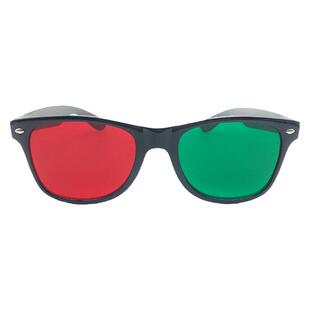 红绿眼镜视功能训练儿童弱视近视斜视软件四孔灯抑制融合红蓝夹片