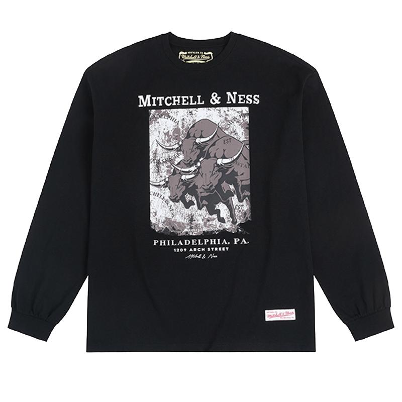 Mitchell&ness中性Mitchell&Ness 齐头并进长袖T恤长T恤