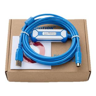 适用于 三菱PLC编程数据线 FX3U下载通讯FX2N/1N/电缆USB-SC09-FX