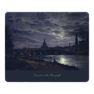 CCC原创德累斯顿男女生大鼠标垫艺术油画鼠标垫 加厚笔记本滑标垫