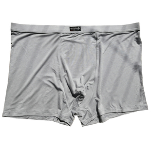 超大码男士内裤200斤加肥加大竹纤维平角裤莫代尔棉肥佬宽松裤头