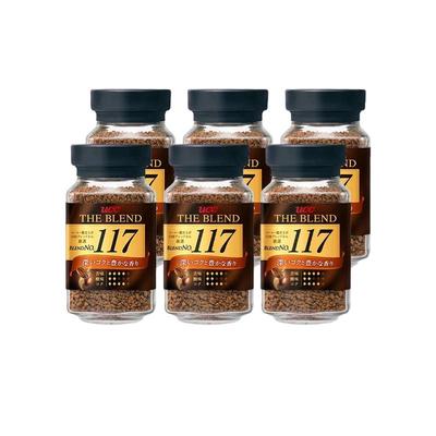 UCC日本进口咖啡粉无蔗糖6瓶装