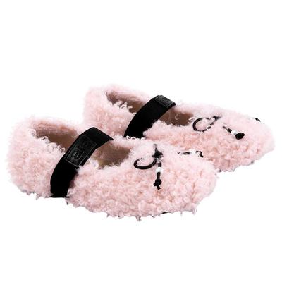 ELLEkids儿童棉鞋毛毛鞋童鞋