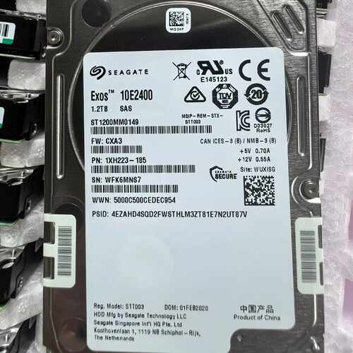 【询价】希捷1.2T 12G SAS ST1200NM0149