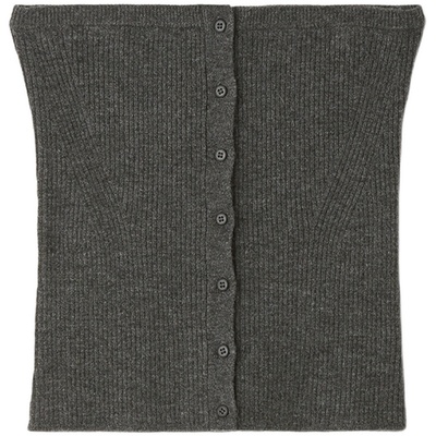 FRAYI.D罗纹针织抹胸背心