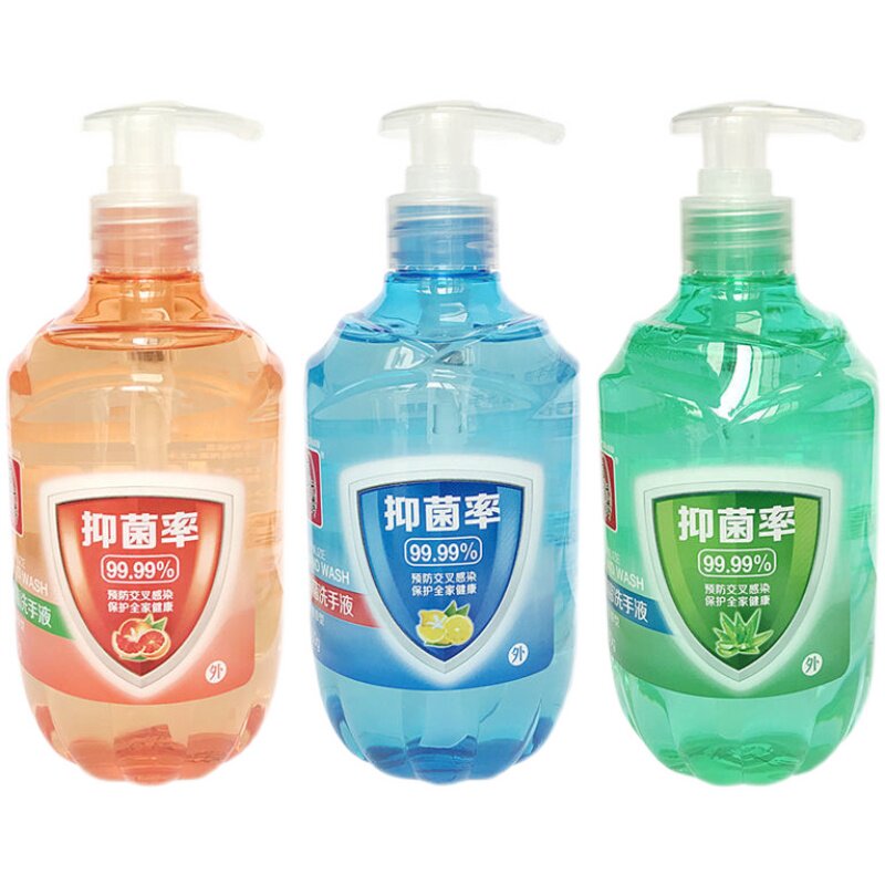 蒂花之秀柠檬套装500g抑菌洗手液