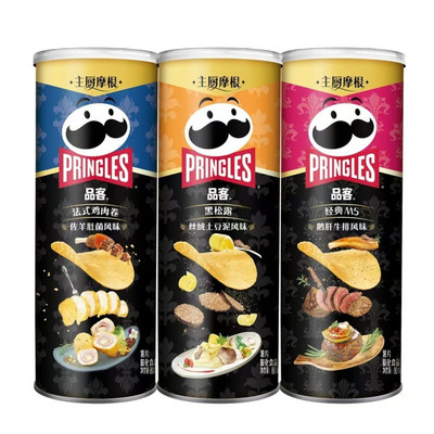 品客多口味薯片110g法式鸡肉卷