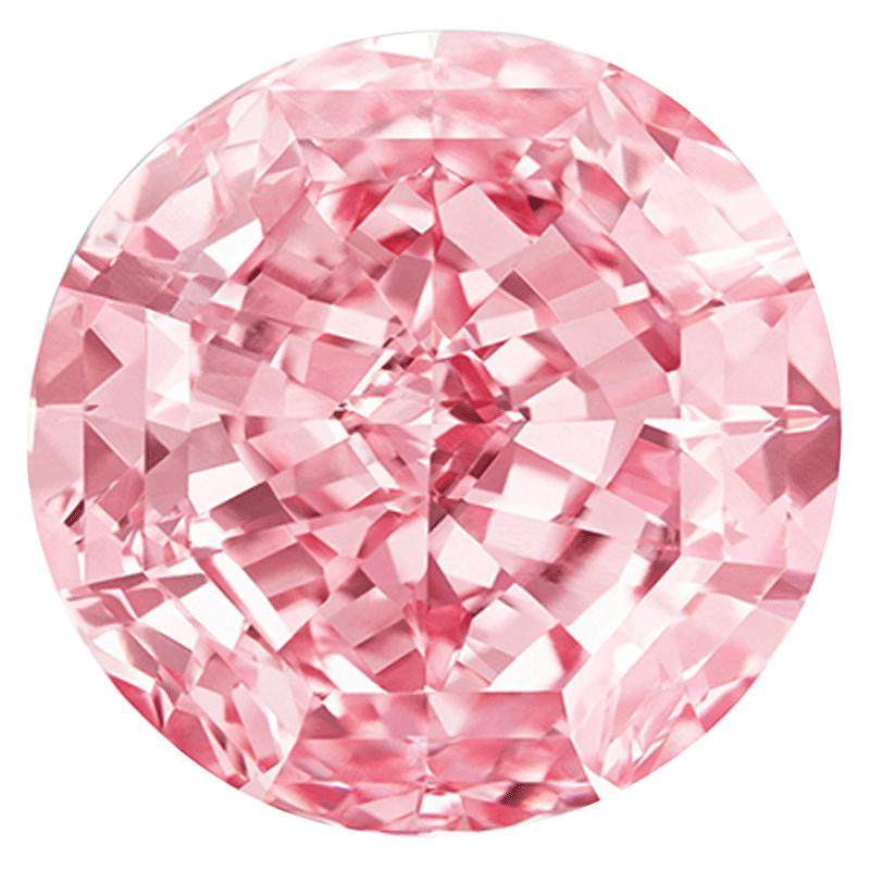【培育】钻玺 粉钻裸钻粉色培育钻石人工人造彩钻圆形异形定制igi