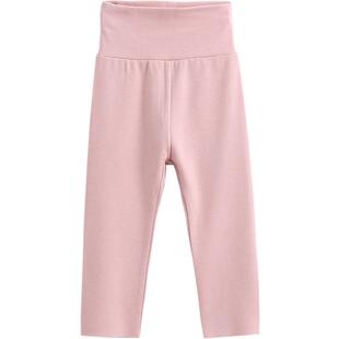 [德绒发热]马克珍妮男女童高腰打底裤裤子宝宝秋裤冬装红色241583