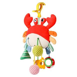 0到6个月婴儿车玩具挂件宝宝后排安全座椅车载悬挂式床头摇铃挂饰