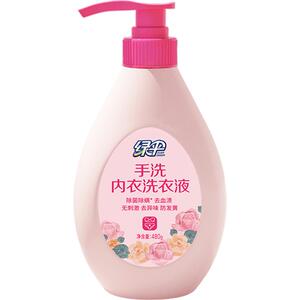 包邮绿伞除菌除螨洗衣液手洗内衣洗衣液480g内衣裤专用清洗液去渍