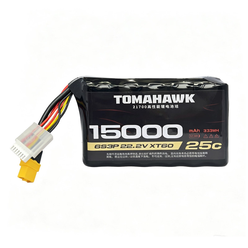 飞蛋科技电池21700全极耳锂电航模车船无人机电池4000-15000mah