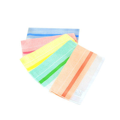 次品双船牌快鹿纯棉童巾丝光毛巾