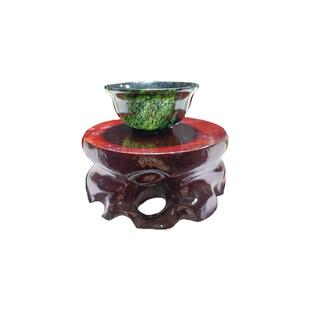 正品酒泉夜光杯静云轩十七年实体老店甘肃祁连玉茶杯大号平碗杯