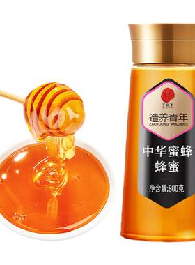 正宗同仁堂品牌中华土蜂蜂蜜800g