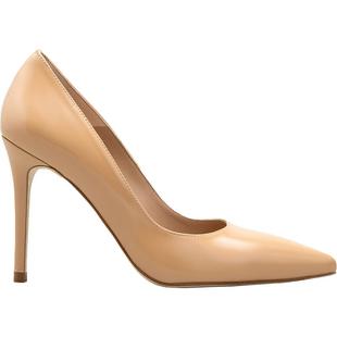 【经典】LK BENNETT裸色尖头高跟鞋2024年秋新款时尚漆皮浅口细跟