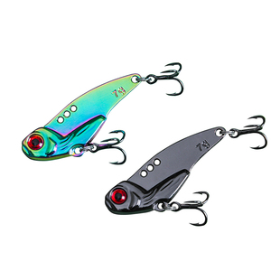 3.5g5g7g电镀高反光微物VIB翘嘴红眼鳊鱼马口金属颤震全泳层假饵