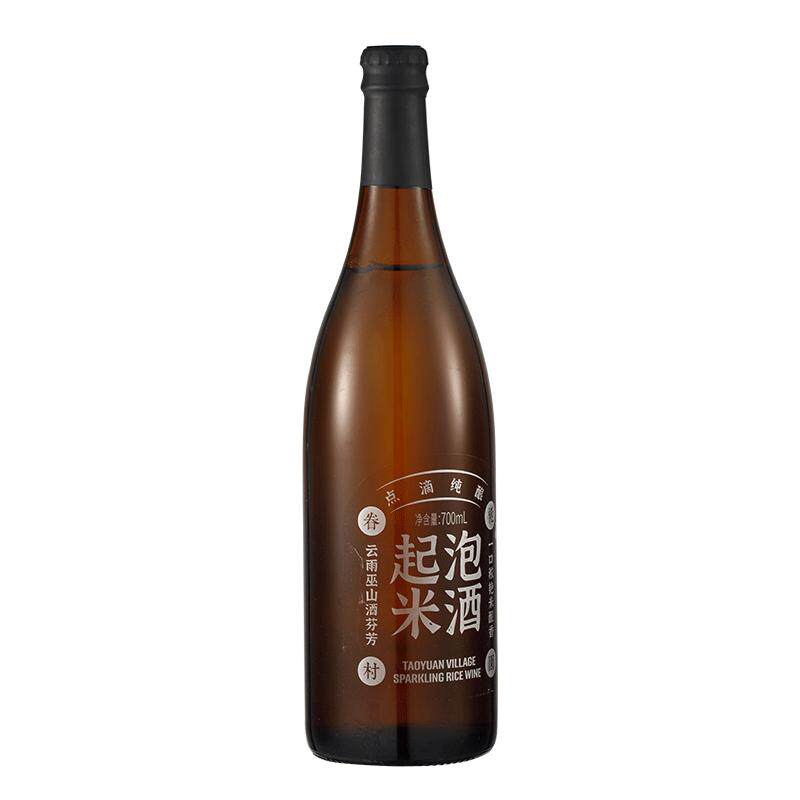 桃园眷村起泡米酒低度冰饮鸡尾酒