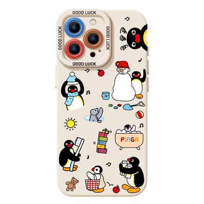 pingu企鹅手机壳适用于苹果系列