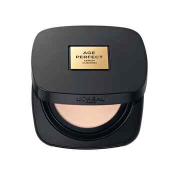 欧莱雅金致臻颜黑金气垫滋润干皮防晒遮瑕持久不脱妆官方正品实付314元到手包邮