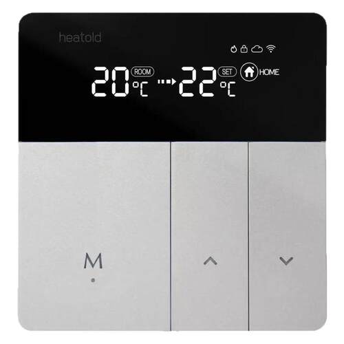 已接入米家智能温控器Heatcold未来星球天猫精灵地暖空调控制面板