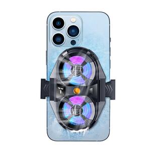 手机散热器直播专用支架半导体制冷静音打游戏车载水冷带风扇拍摄视频充电三脚适用小米黑鲨苹果IQOO红魔一加