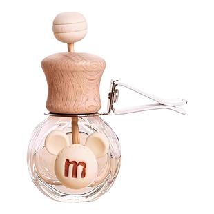 车载香水空瓶香薰瓶精油容器迷你空调出风口挥发香氛装饰扩香车内