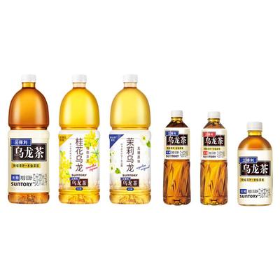 三得利乌龙茶无糖低糖饮料500ml