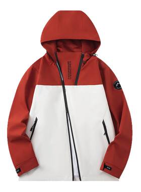 冲锋衣男薄款夹克情侣户外登山服