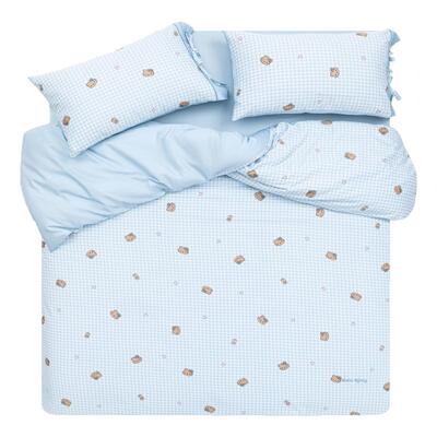 tbh野兽派家居床上四件套三丽鸥Hello Kitty全棉缎纹四季床品套件