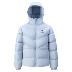 火炉骆驼羽绒服运动外套26冬季新款80绒加厚蓬松保暖情侣装面包服