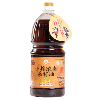 川熟乡小榨浓香菜籽油中国好粮油