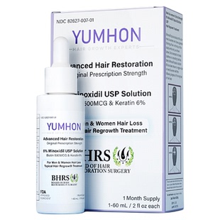 美国进口米诺地尔6%生发液高浓度增发密发育发发际线防脱育发液